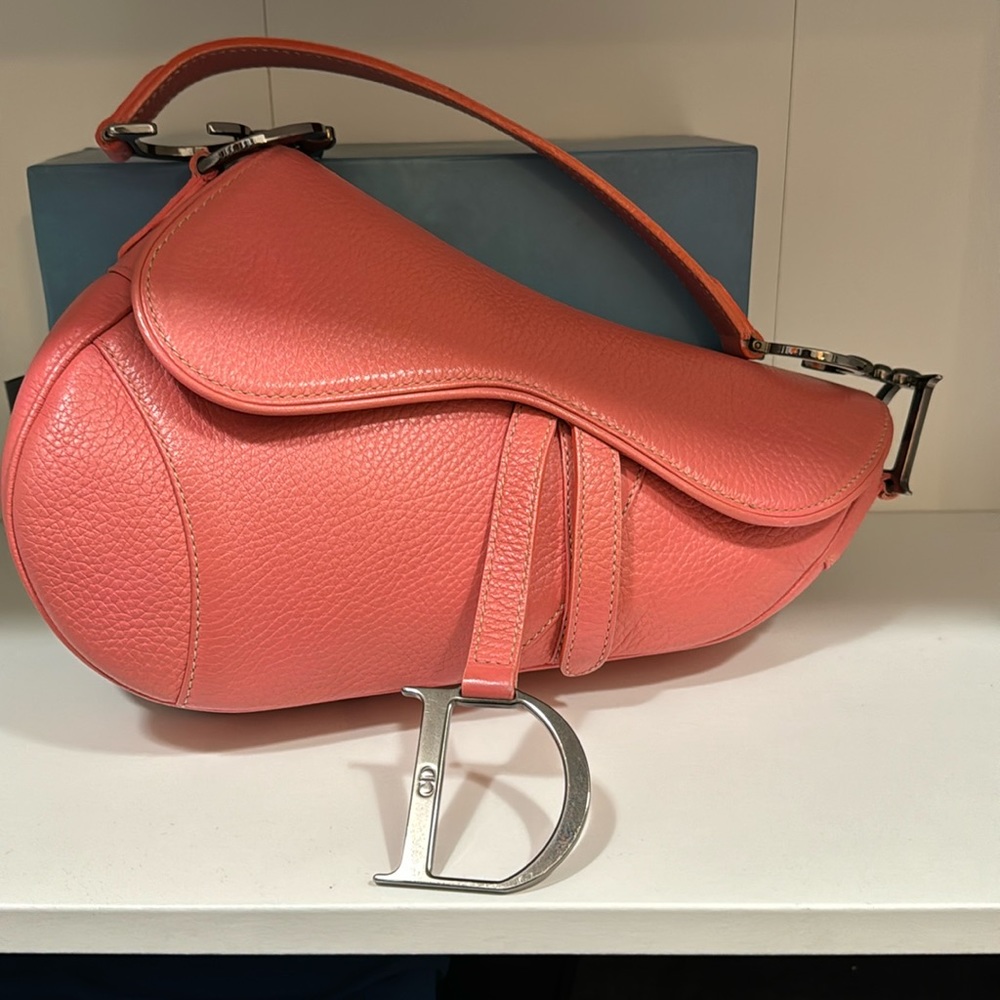 Authentic Christian Dior Saddle bag